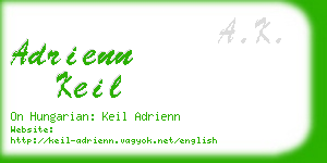 adrienn keil business card